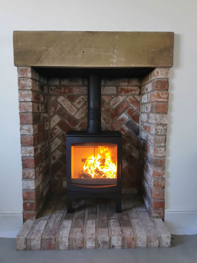 Customer supplied stove